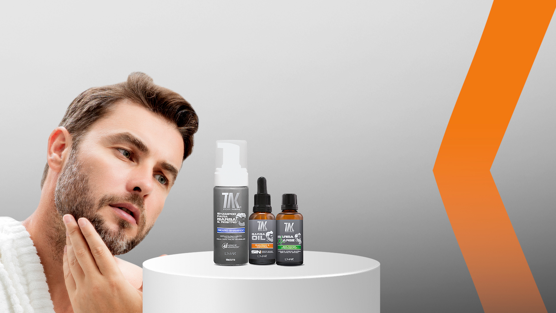Modelo y Productos Tac For Men